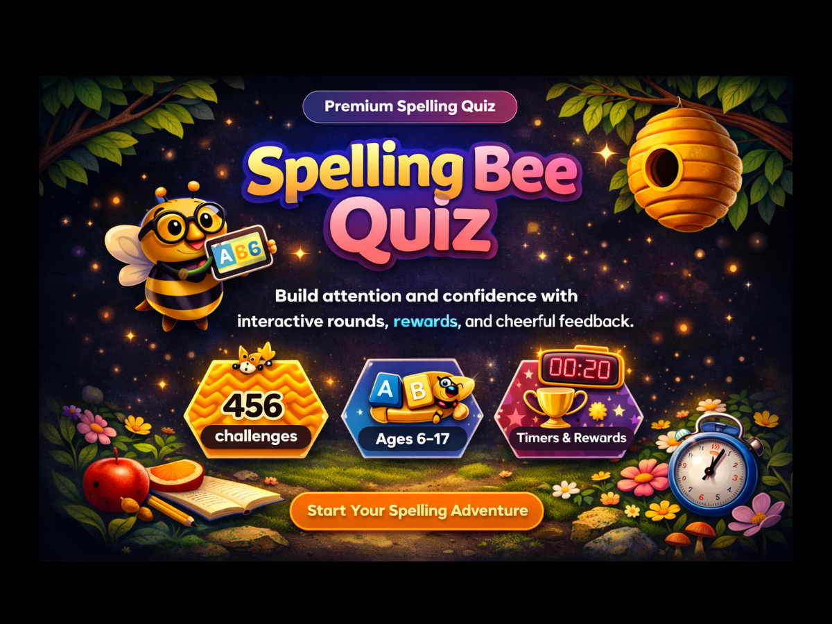 Spelling Bee Quiz